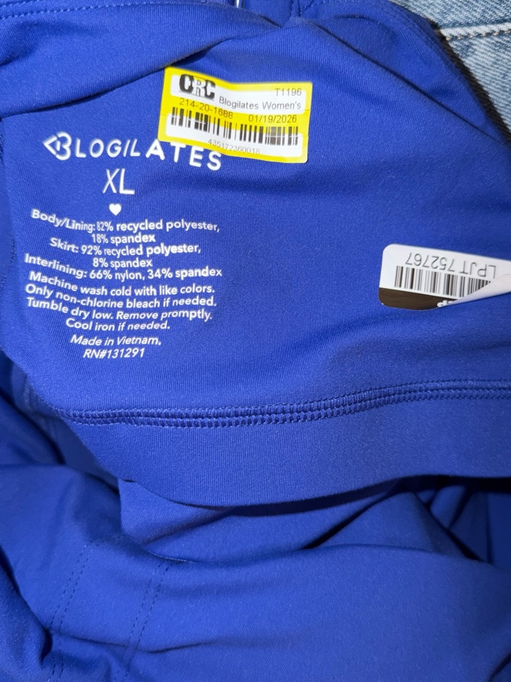 Target Blue Mini Dress - Picture 7 of 7